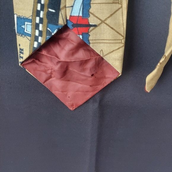 Fashion Necktie made of kaki materials - Picture 4 of 4